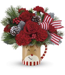 Send A Hug Reindeer Wish Bouquet from Visser's Florist and Greenhouses in Anaheim, CA